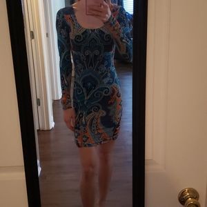 2/$20🌞I.N.C Long Sleeve Stretch Knit Dress